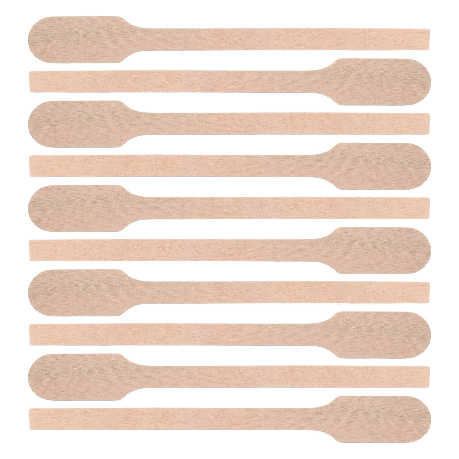 Resin Craft Material - 200Pcs Wooden Paint Stirring Sticks 5