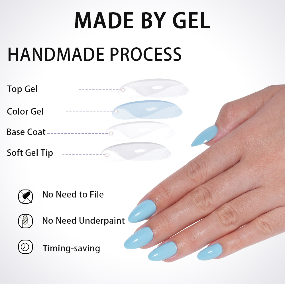 VITAGWX 32pcs Press on Nails A - Resin Craft Material ulasan dan harga