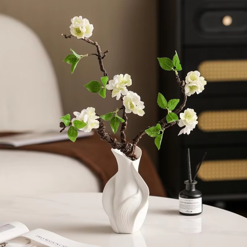 Nordic Ceramic Vase Abstract G - Dried Flower Bulk ulasan dan harga